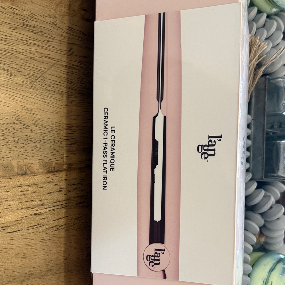 L’ange Le Céramique Ceramic Flat Iron – Pink | Brand New Sealed